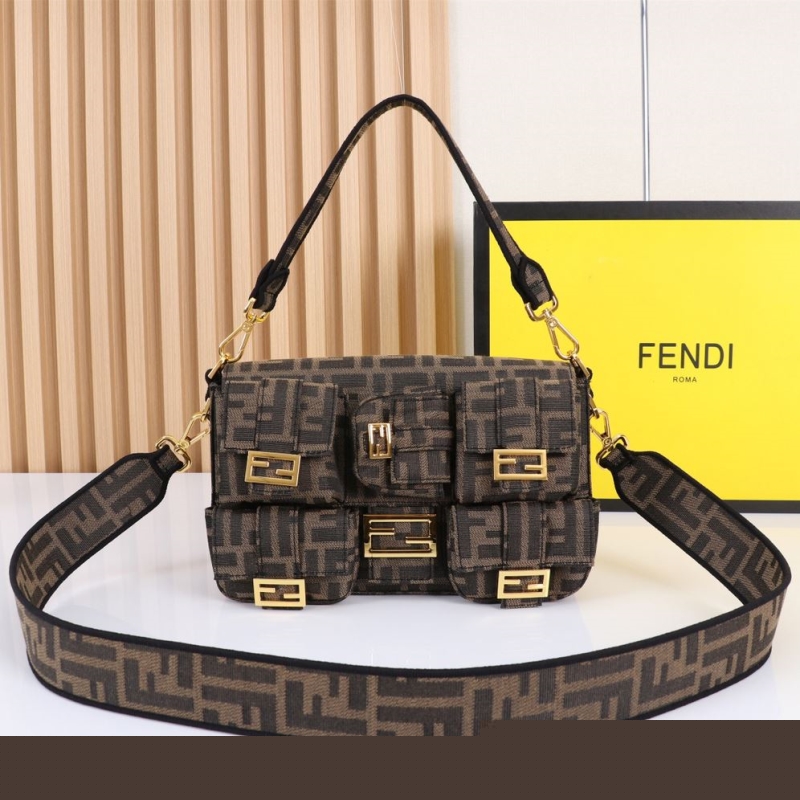 F**di top handle bags